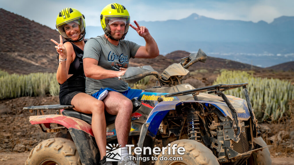 2 HOURS TENERIFE QUAD BIKE 100% OFF-ROAD NO LICENSE