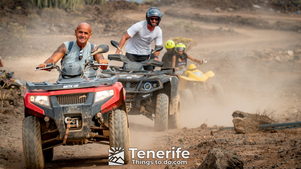 2 HOURS TENERIFE QUAD BIKE 100% OFF-ROAD NO LICENSE