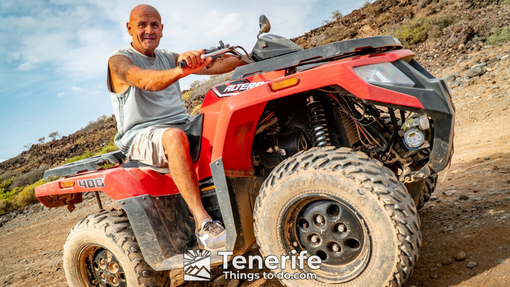 2 HOURS TENERIFE QUAD BIKE 100% OFF-ROAD NO LICENSE