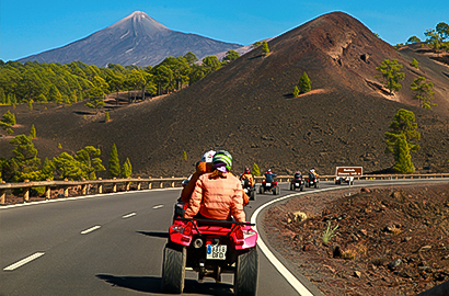 quad biking in tenerife