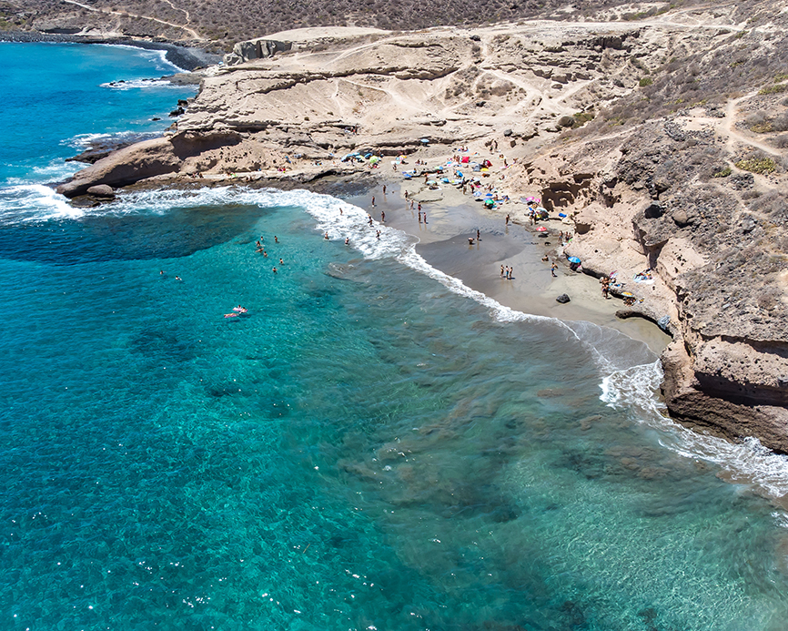 BEST 5 BEACHES OF TENERIFE SOUTH