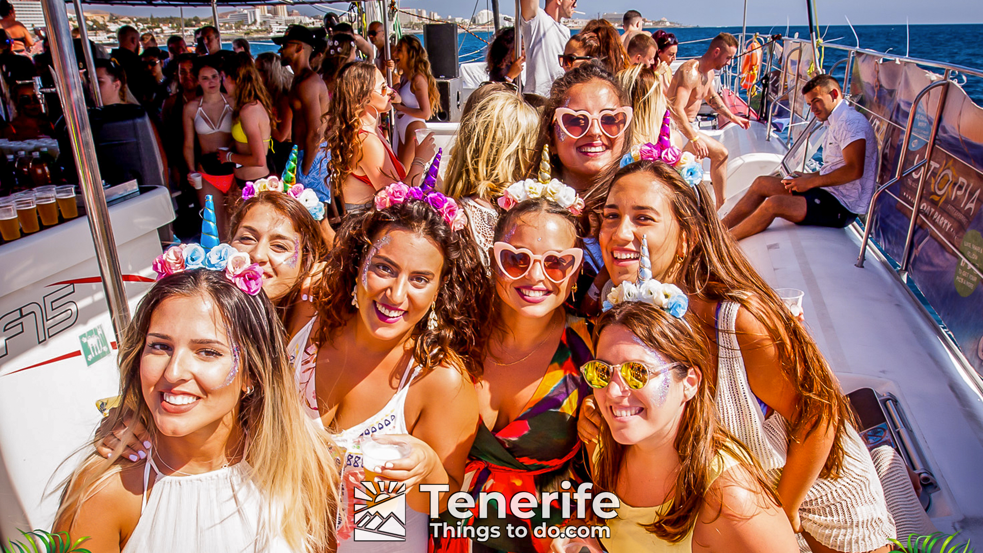 party boat trip tenerife